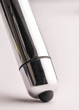 ROCKS-OFF - RO-80 CHROM VIBRIERENDES BULLET - SILBER - Vibrierende Kugeln