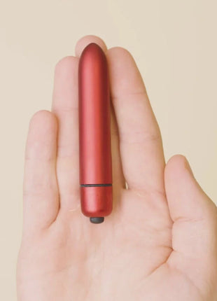 ROCKS-OFF - RO-90 SCARLET VELVET VIBRIERENDES BULLET - ROT - Vibrierende Kugeln