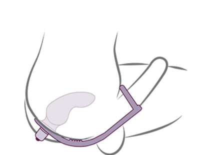 ROCKS-OFF - RO-ZEN RRO - ANAL PLUG MIT VIBRIERENDEM PENISRING - SCHWARZ - Anal-Vibratoren mit Penisring