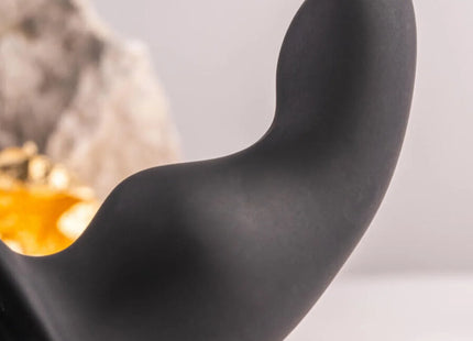 ROCKS-OFF - RO-ZEN RRO - ANAL PLUG MIT VIBRIERENDEM PENISRING - SCHWARZ - Anal-Vibratoren mit Penisring