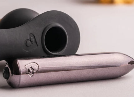 ROCKS-OFF - RO-ZEN RRO - ANAL PLUG MIT VIBRIERENDEM PENISRING - SCHWARZ - Anal-Vibratoren mit Penisring