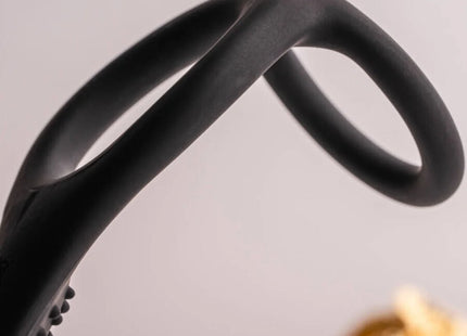 ROCKS-OFF - RO-ZEN RRO - ANAL PLUG MIT VIBRIERENDEM PENISRING - SCHWARZ - Anal-Vibratoren mit Penisring