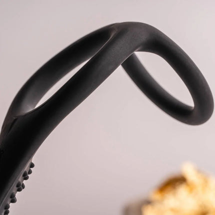 ROCKS-OFF - RO-ZEN RRO - ANAL PLUG MIT VIBRIERENDEM PENISRING - SCHWARZ - Anal-Vibratoren mit Penisring