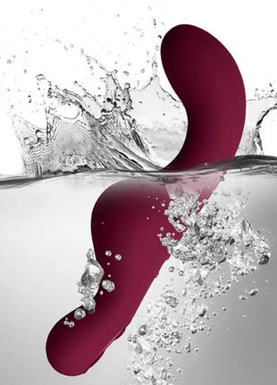 ROCKS-OFF - RUBY GLOW BLUSH G-SPOT VIBRATOR - BORDEAUX - G-Punkt Vibratoren