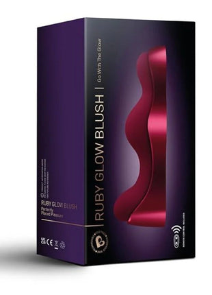 ROCKS-OFF - RUBY GLOW BLUSH G-SPOT VIBRATOR - BORDEAUX - G-Punkt Vibratoren