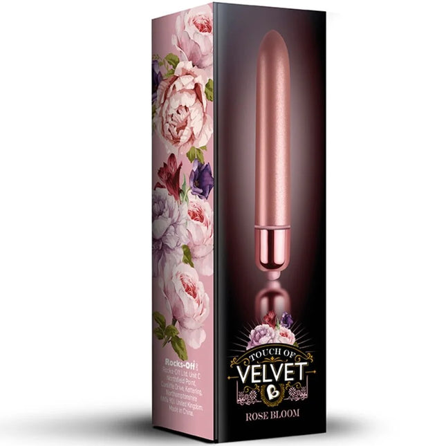ROCKS-OFF - VIBRIERENDE KUGEL - TOUCH OF VELVET - 10 GESCHWINDIGKEITEN - ROSE - Vibrierende Kugeln