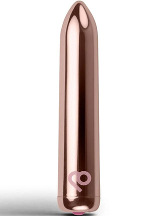 ROCKS-OFF - WIEDERAUFLADBARER VIBRIERENDER BULLET GOLDEN ROSE