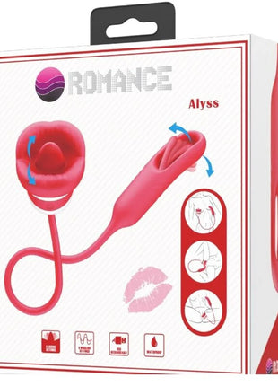 ROMANCE - ALYSS MASTURBATOR MUND - ROT - Zungen Vibratoren