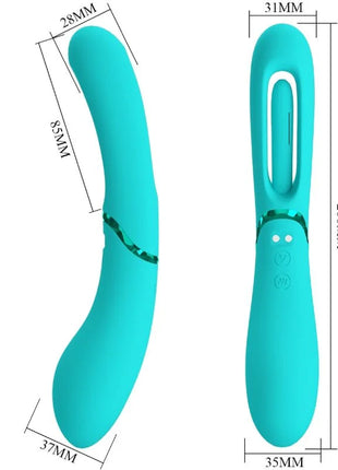 ROMANCE - LEXIE G-SPOT VIBRATOR 7 VIBRATIONEN - TÜRKIS - G-Punkt Vibratoren