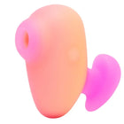 A weich gradient-pinker silikon romp kiss fingervibrator mit herzförmiger spitze für intensive orgasmen