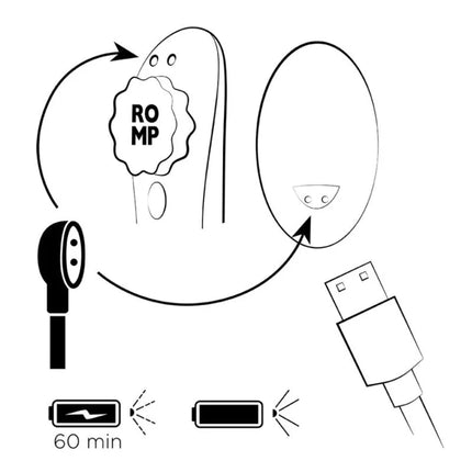 Der romp party höschenvibrator mit magnetischer fernbedienung und integriertem mikrofon für klare anrufe