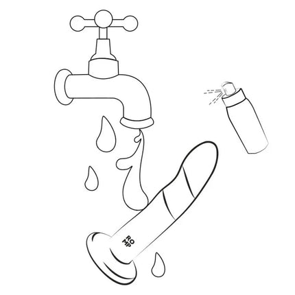 Sleek rundlicher romp piccolo silikondildo mit strukturierter oberfläche in dreifarbigem silikon und saugnapf