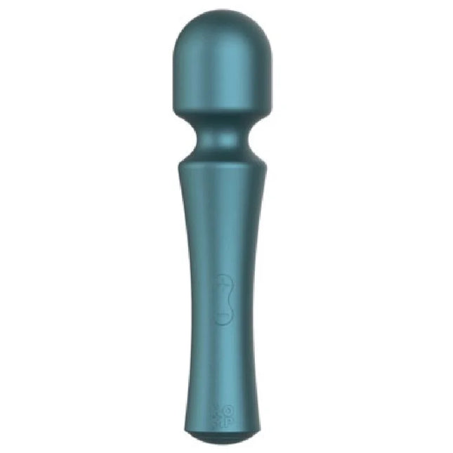 Teal farbener romp presto mini stabvibrator mit flexiblem kopf und ergonomischem griff aus metall für angenehme nutzung