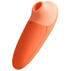Orange romp switch klitorisstimulator aus silikon mit ergonomischem kopf und 6 leistungsstufen
