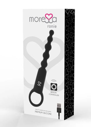 RONIE - ANAL-VIBRATOR - MIT FERNBEDIENUNG - SCHWARZ - Analkugeln