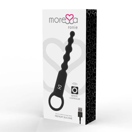 RONIE - ANAL-VIBRATOR - MIT FERNBEDIENUNG - SCHWARZ - Analkugeln