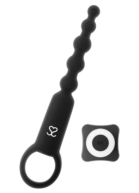 RONIE - ANAL-VIBRATOR - MIT FERNBEDIENUNG - SCHWARZ - Analkugeln