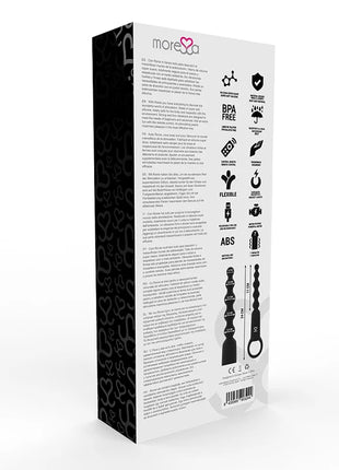 RONIE - ANAL-VIBRATOR - MIT FERNBEDIENUNG - SCHWARZ - Analkugeln