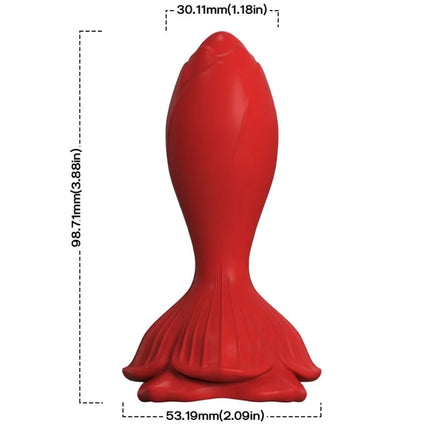 ROSA VIBRATOR & ANALPLUG - FERNBEDIENUNG - Analplug
