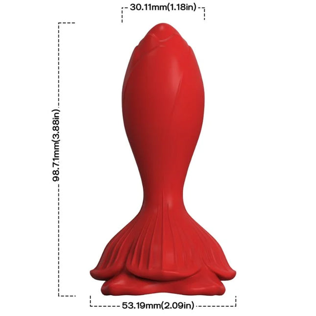 ROSA VIBRATOR & ANALPLUG - FERNBEDIENUNG - Analplug