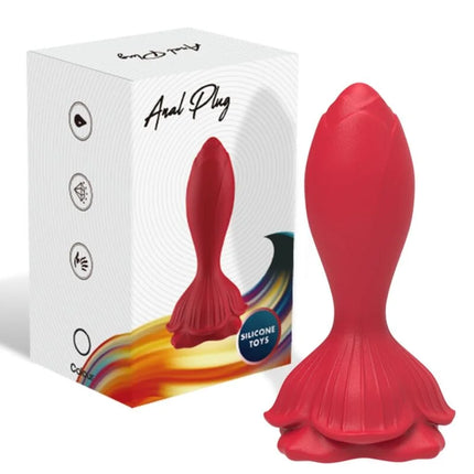 ROSA VIBRATOR & ANALPLUG - FERNBEDIENUNG - Analplug