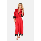 rot/schwarzer Morgenmantel KA923010 von Kalimo - S / Red - Negligee