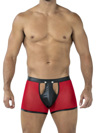 roter Sheer Boxer C4MRAV101 von Cut4Men - Herren-Shorts