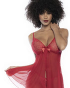 rotes Babydoll - MAL7501RED von Mapale - S/M / Red - Babydolls
