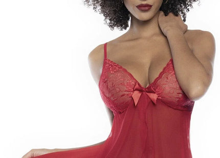 rotes Babydoll - MAL7501RED von Mapale - S/M / Red - Babydolls