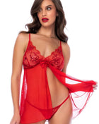 rotes Babydoll - MAL7559RED von Mapale - S/M / Red - Babydolls
