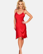 rotes Nachtkleid KA923135 von Kalimo - S / Red - Nachthemd