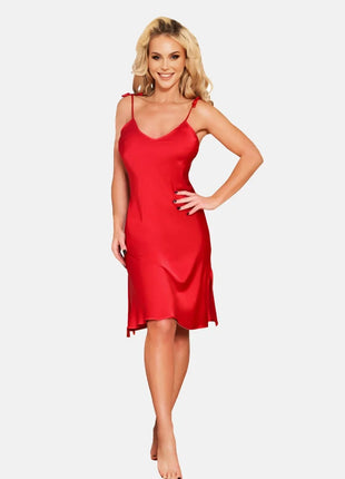 rotes Nachtkleid KA923135 von Kalimo - S / Red - Nachthemd