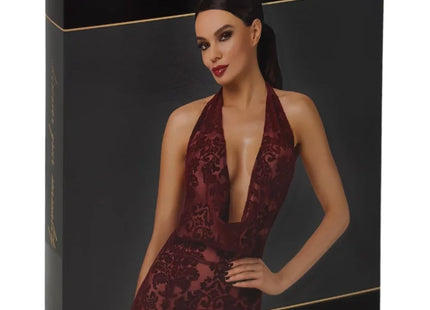 Royal Kink: Burgunder Minikleid mit Glamour-Faktor - Minikleid