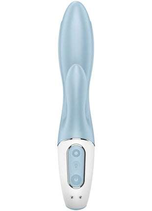 SATISFYER - AIR PUMP BUNNY 1 AUFBLASBARER KANINCHENVIBRATOR BLAU - Rabbit-Vibratoren