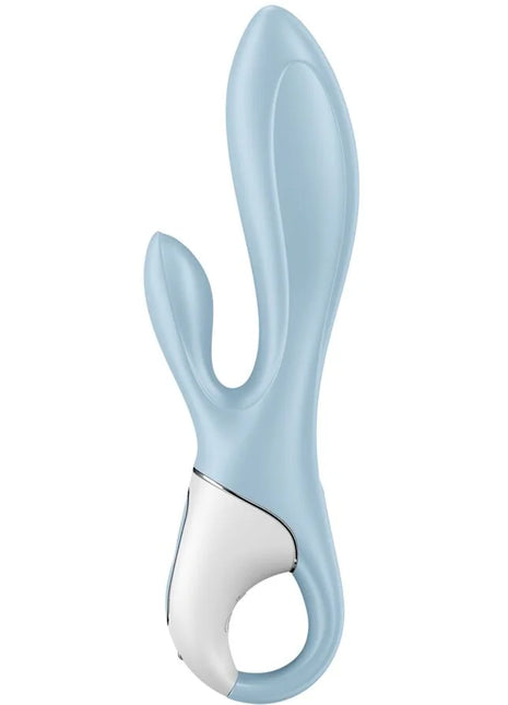 SATISFYER - AIR PUMP BUNNY 1 AUFBLASBARER KANINCHENVIBRATOR BLAU - Rabbit-Vibratoren