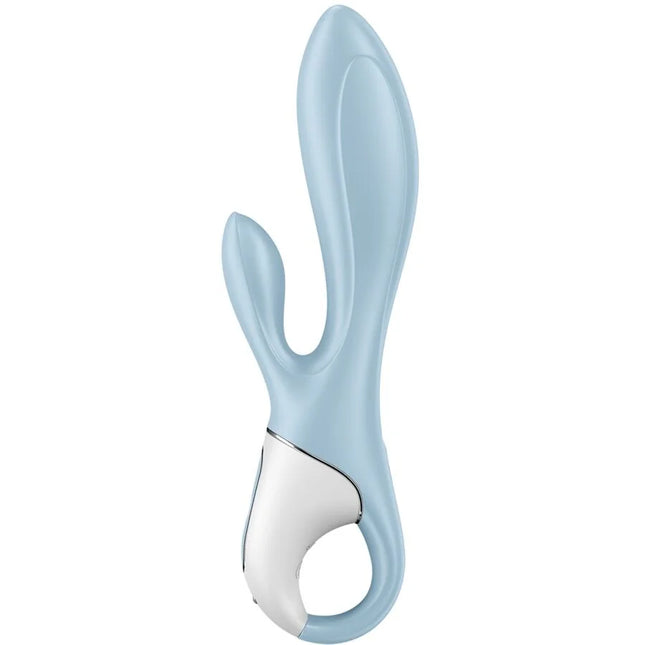 SATISFYER - AIR PUMP BUNNY 1 AUFBLASBARER KANINCHENVIBRATOR BLAU - Rabbit-Vibratoren