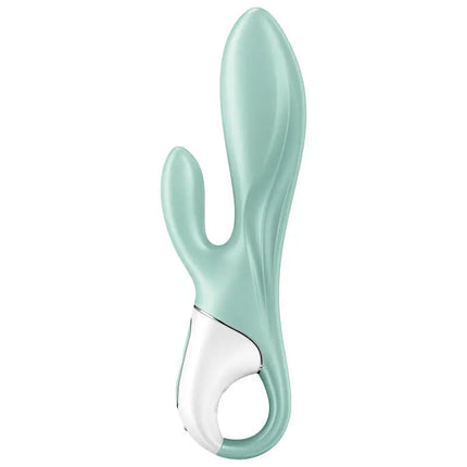 SATISFYER - AIR PUMP BUNNY 5+ AUFBLASBARE KANINCHENVIBRATOR-APP GRÜN - Rabbit-Vibratoren