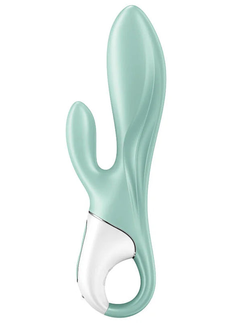 SATISFYER - AIR PUMP BUNNY 5+ AUFBLASBARE KANINCHENVIBRATOR-APP GRÜN - Rabbit-Vibratoren