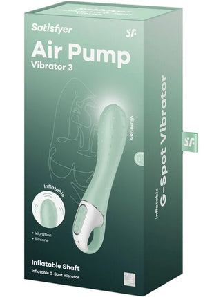 SATISFYER - AIR PUMP VIBRATOR 3 AUFBLASBARER G-PUNKT MINT