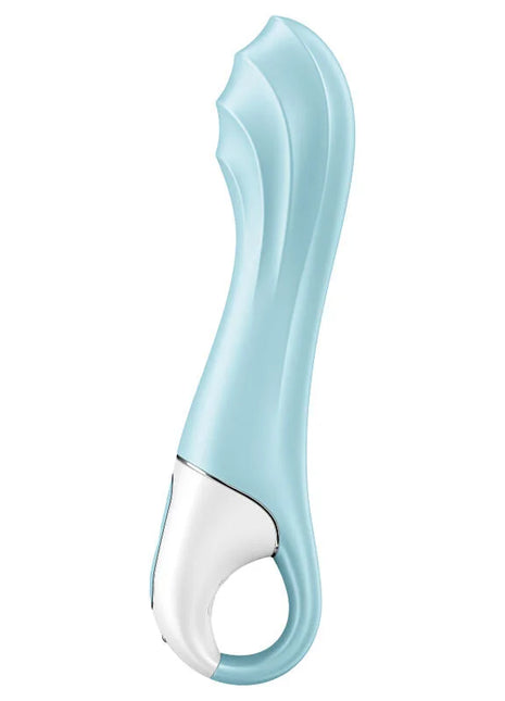 SATISFYER - AIR PUMP VIBRATOR 5+ AUFBLASBARE G-SPOT-VIBRATOR-APP BLAU - G-Punkt-Vibrator