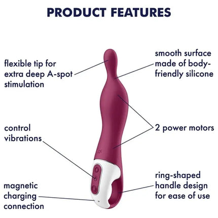 SATISFYER - AMAZING 1 ASPOT VIBRATOR - A-Punkt Vibratoren