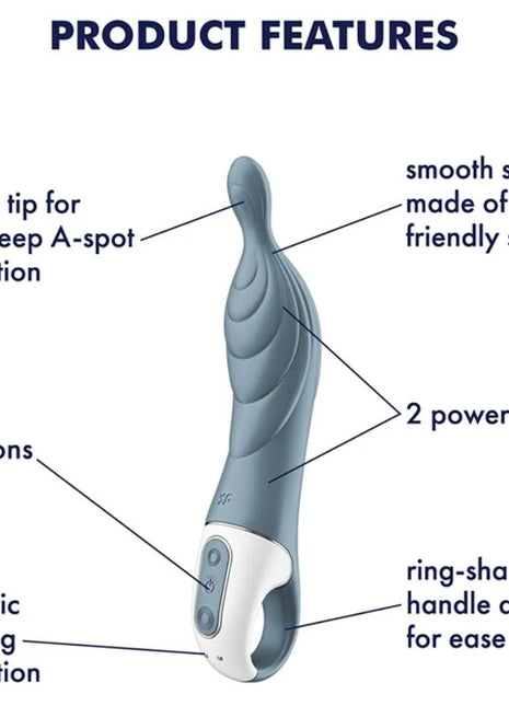 SATISFYER - AMAZING 2 ASPOT VIBRATOR - TÜRKIS - A-Punkt Vibratoren