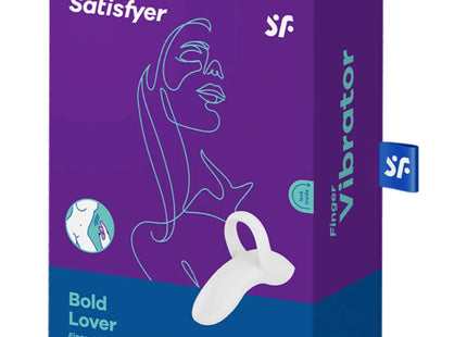 SATISFYER - BOLD LOVER FINGERVIBRATOR WEISS - Fingervibrator
