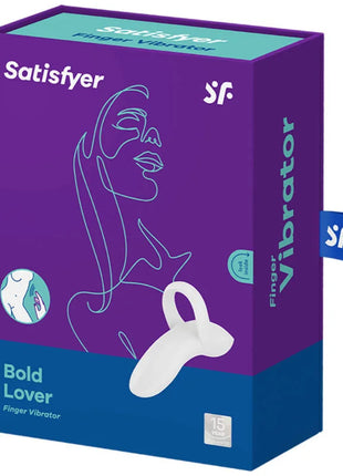 SATISFYER - BOLD LOVER FINGERVIBRATOR WEISS - Fingervibrator