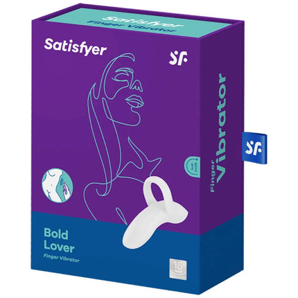 SATISFYER - BOLD LOVER FINGERVIBRATOR WEISS - Fingervibrator