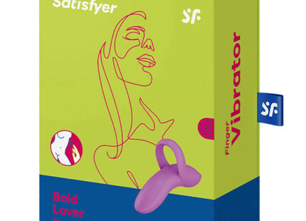 SATISFYER - BOLD LOVER FINGERVIBRATOR WEISS - Fingervibrator