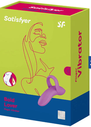 SATISFYER - BOLD LOVER FINGERVIBRATOR WEISS - Fingervibrator