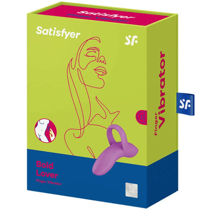 SATISFYER - BOLD LOVER FINGERVIBRATOR WEISS - Fingervibrator