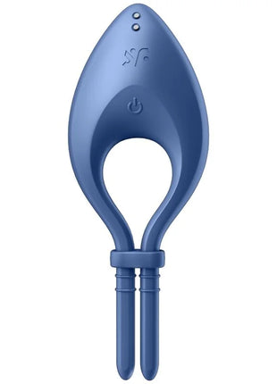 SATISFYER - BULLSEYE RING VIBRATOR APP BLAU - Penisring für Paare