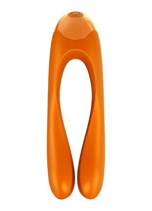 SATISFYER - CANDY CANE FINGERVIBRATOR ORANGE